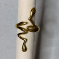 Anillo serpiente grande
