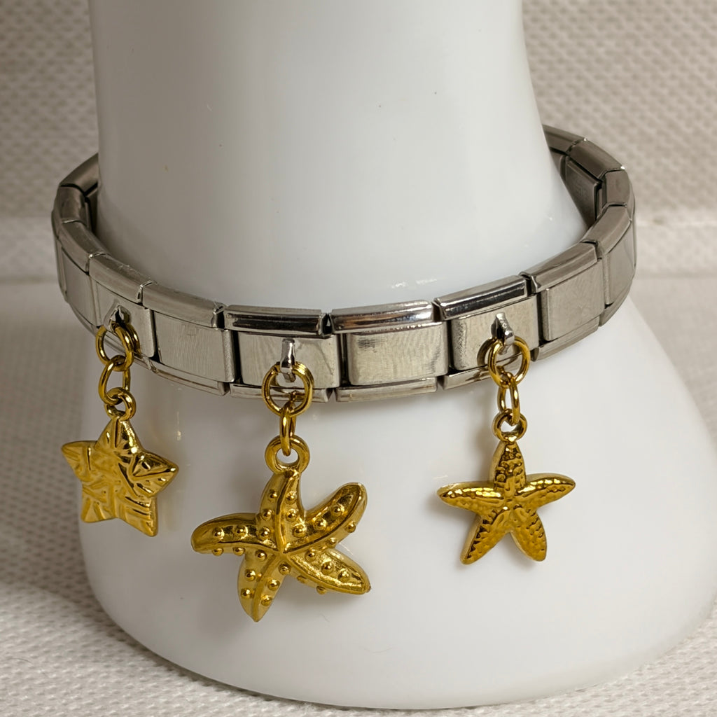 Pulsera italiana con charms