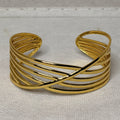 Pulsera rígida calada