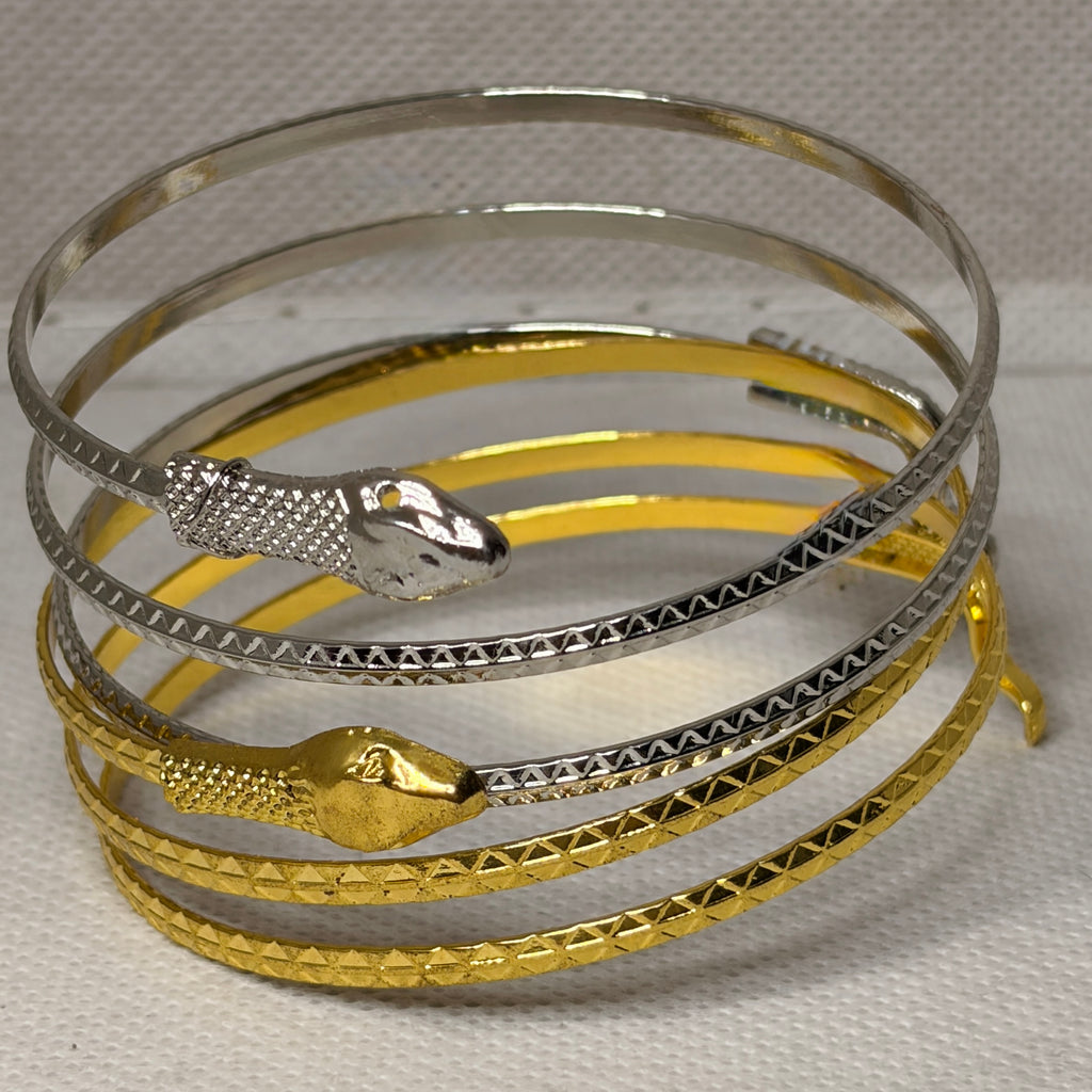 pulsera rígida - serpiente