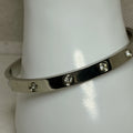 Pulsera rígida - imitación diamantes