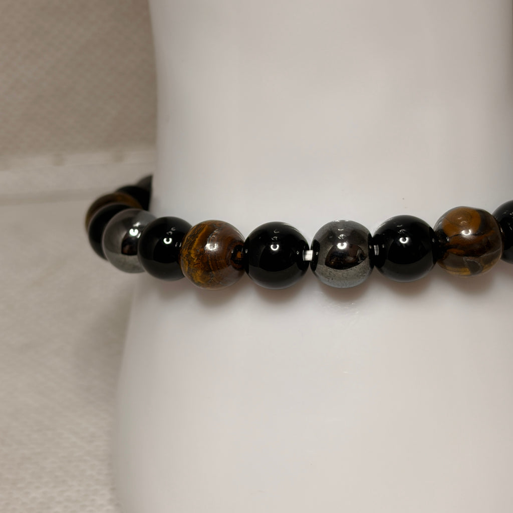 Pulsera elástica de piedras