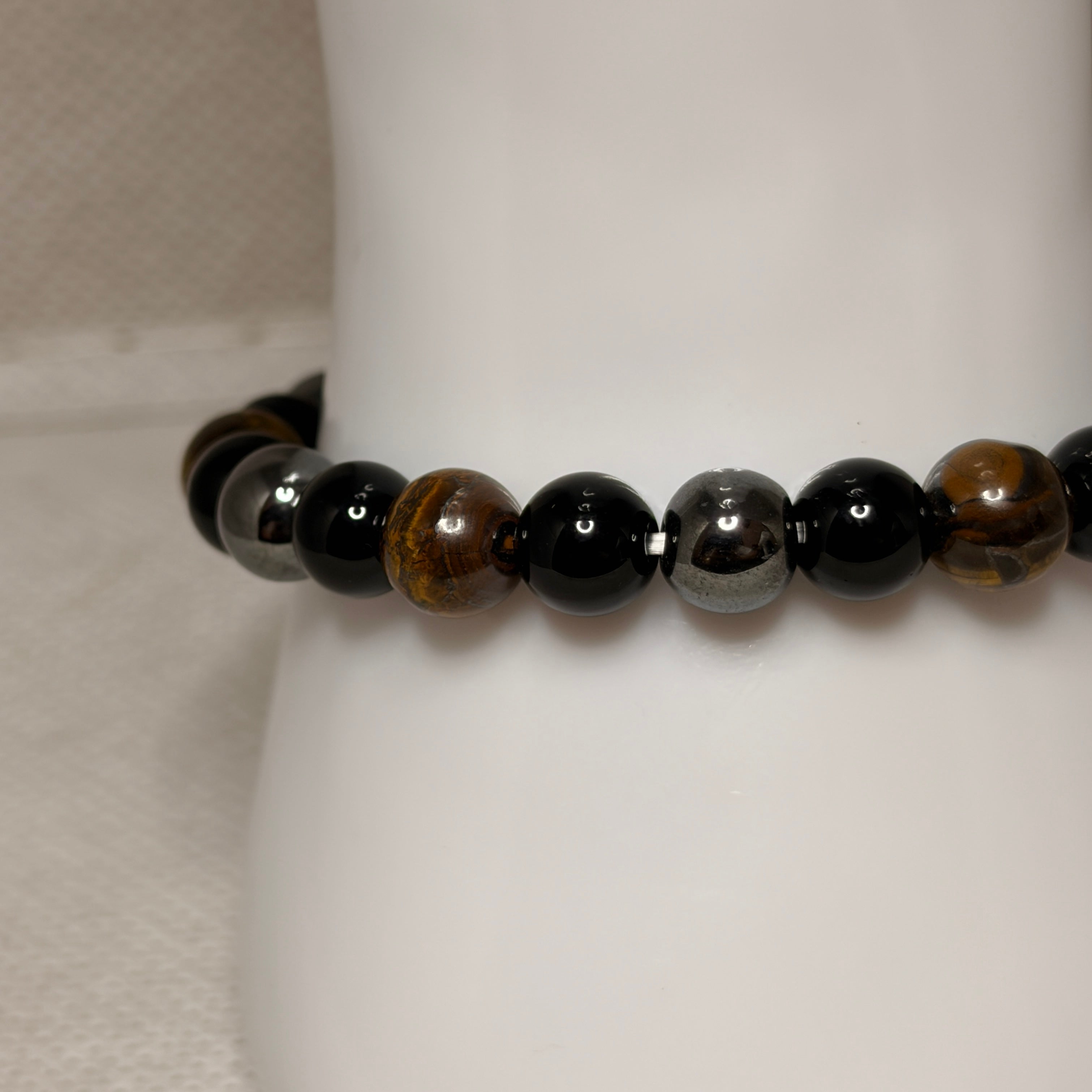 Pulsera elástica de piedras