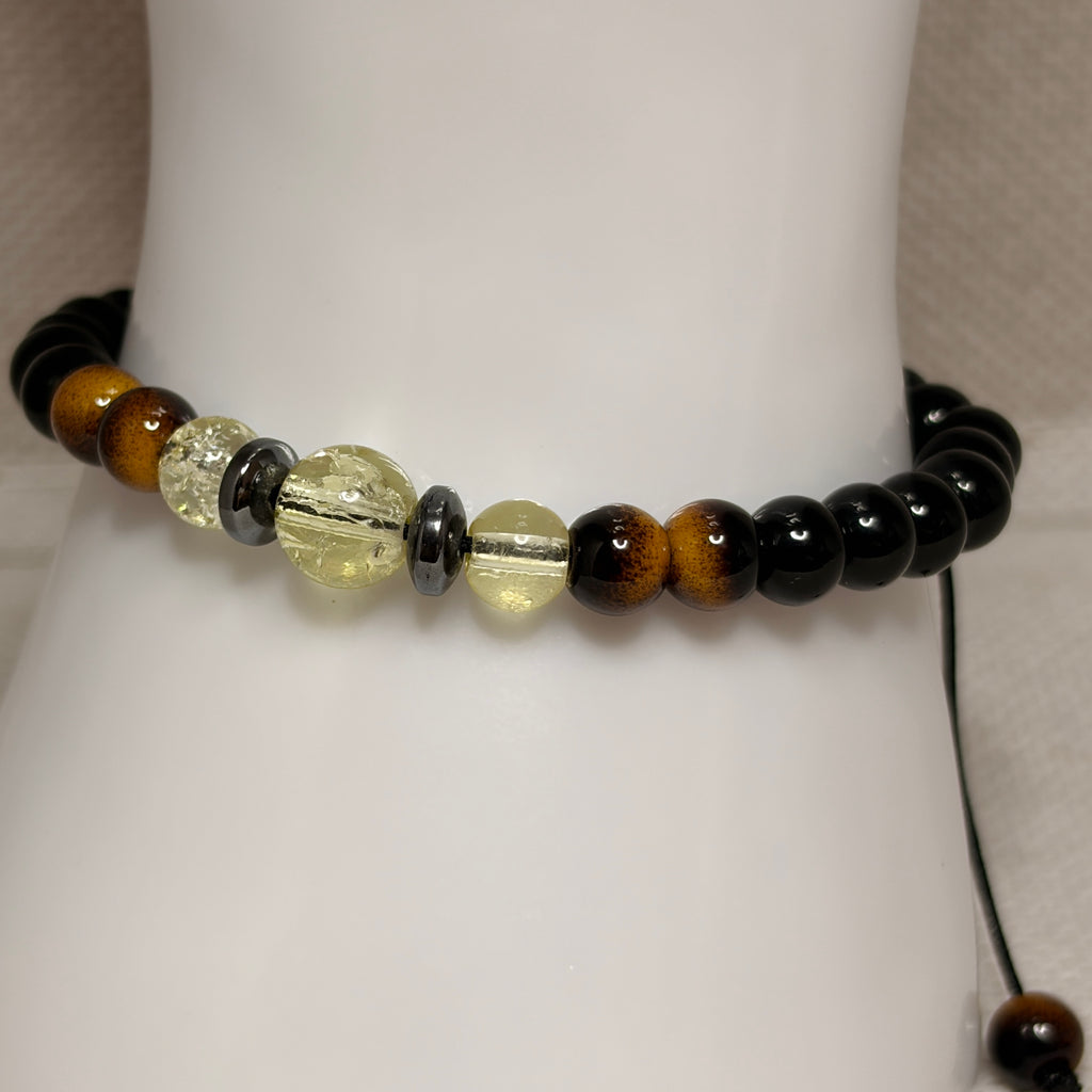 Pulsera ajustable de piedras