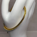 Pulsera tejido cuadrado ajustable