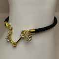 Pulsera cordón ajustable zirconia