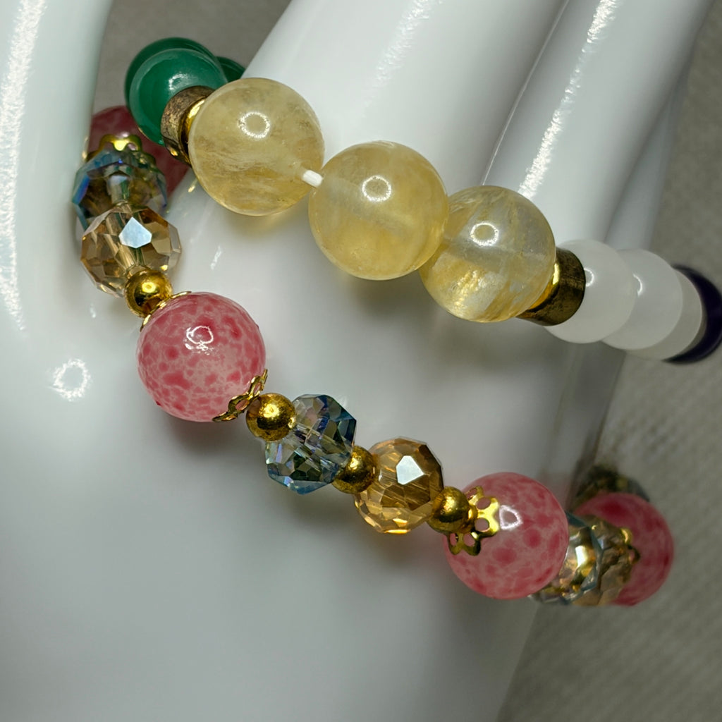 Pulsera elástico colorida