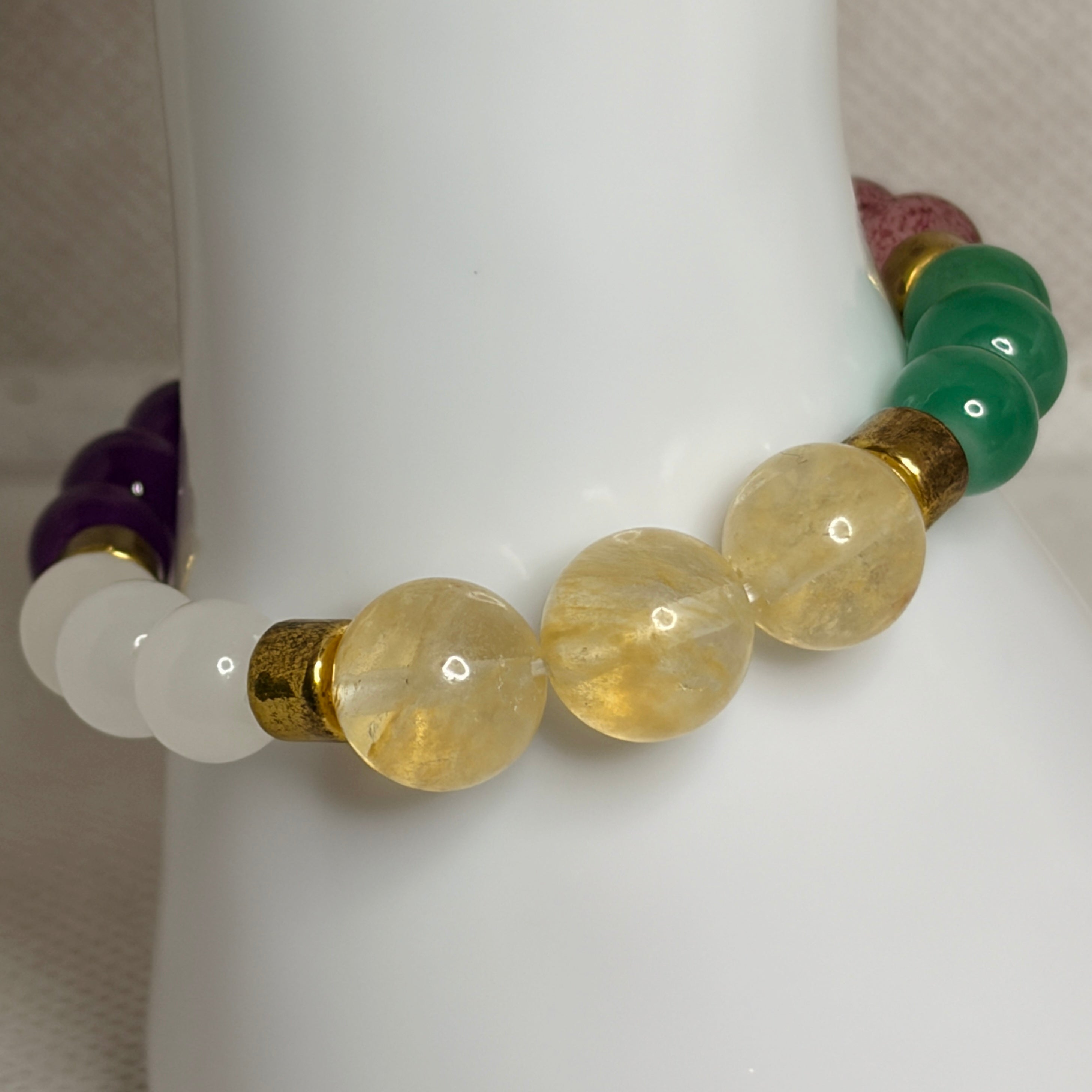 Pulsera elástico colorida