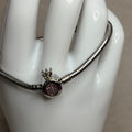 Pulsera corona con zirconias